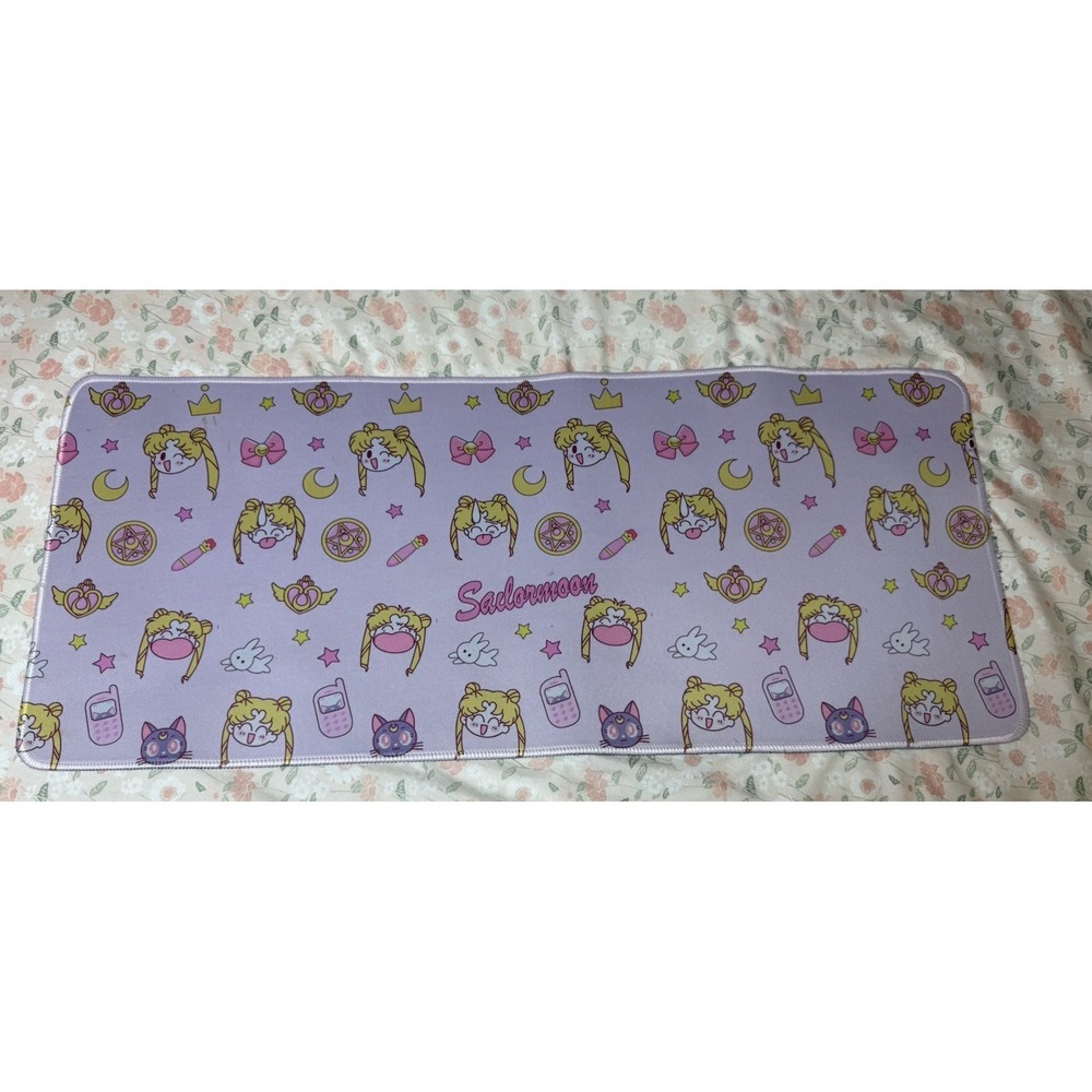 Sailor Moon Anime Gaming Desk Mat XXL‎ Mouse Pad Kawaii Pink 12x28"